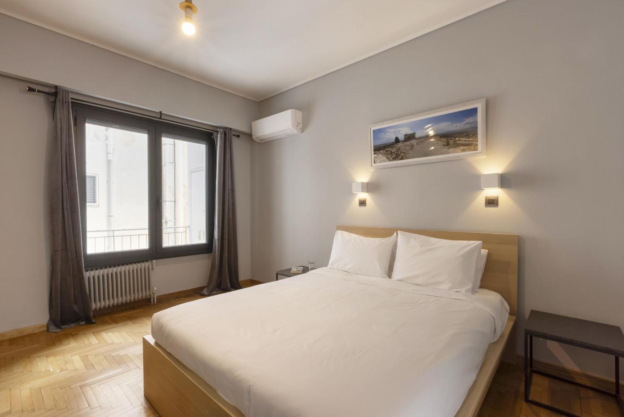דירות אתונה Super Modern Minimal Flat Nr Metro & Arch. Museum מראה חיצוני תמונה