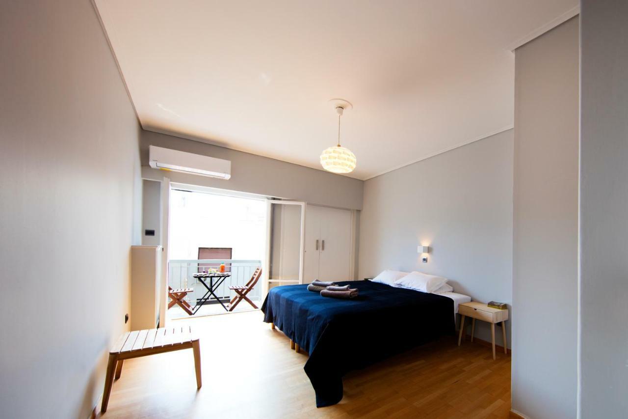 דירות אתונה Super Modern Minimal Flat Nr Metro & Arch. Museum מראה חיצוני תמונה
